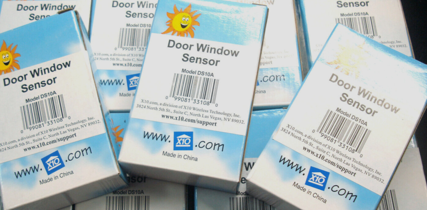 x-10 Wireless Door Window Sensor Model DS10A