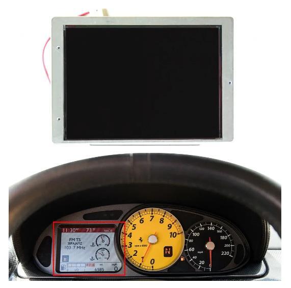 Display For Ferrari 599 GTB Fiorano 599 GTO 612 Scaglietti Instrument Clusters