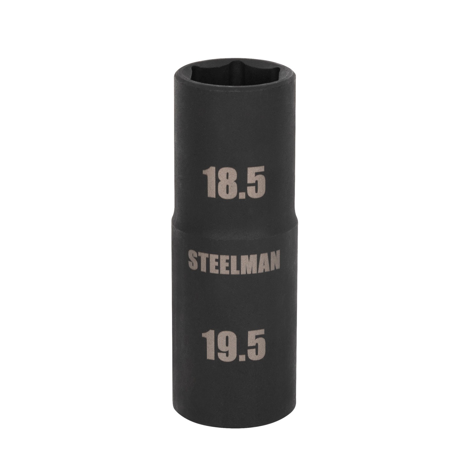 Steelman 1/2 in. Drive 6-Pt Thin-Wall 18.5 x 19.5mm Impact Flip Socket 97025