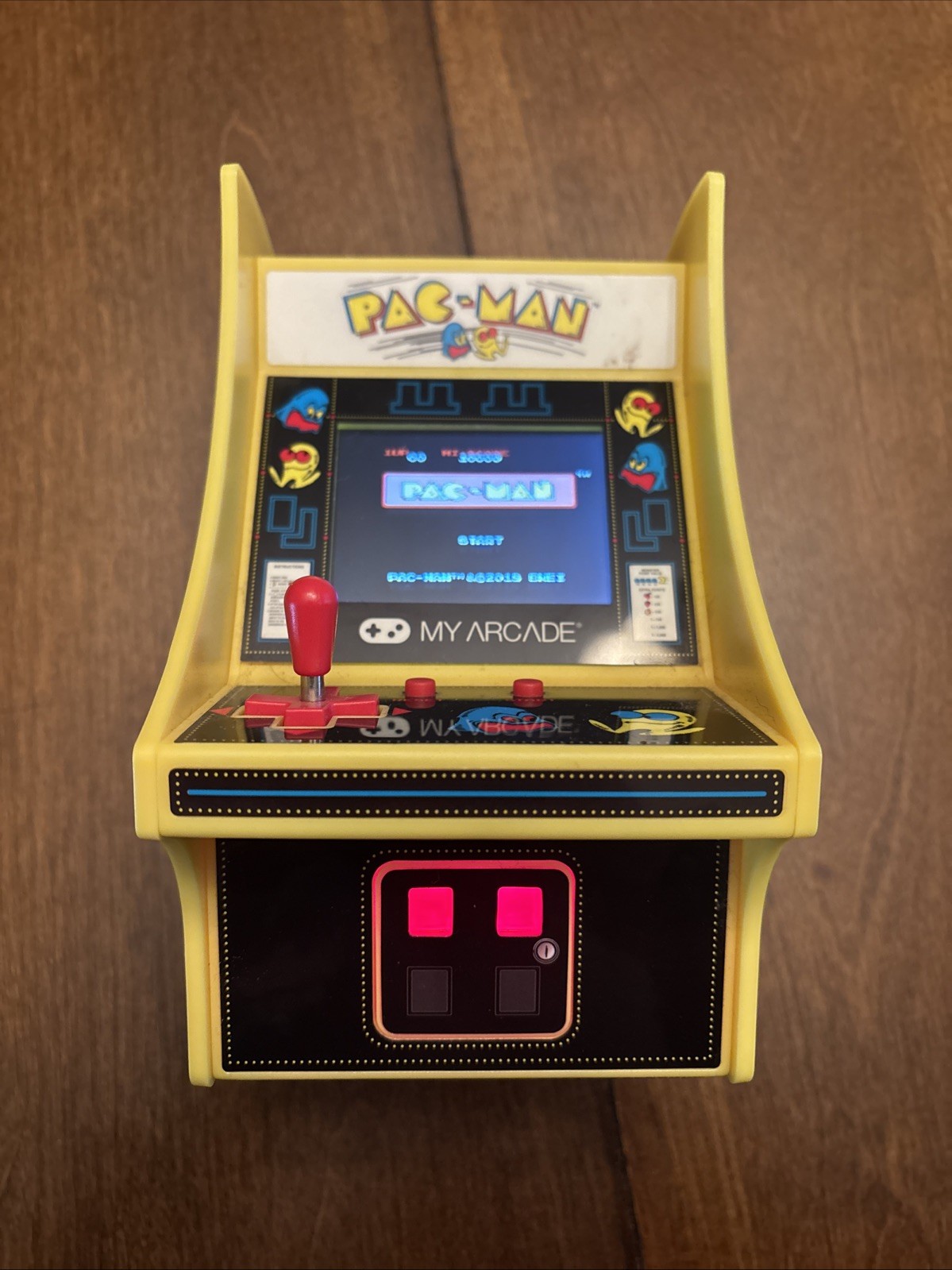 PAC-Man My Arcade Machine Table Top Handheld Mini 2018 TESTED/WORKS