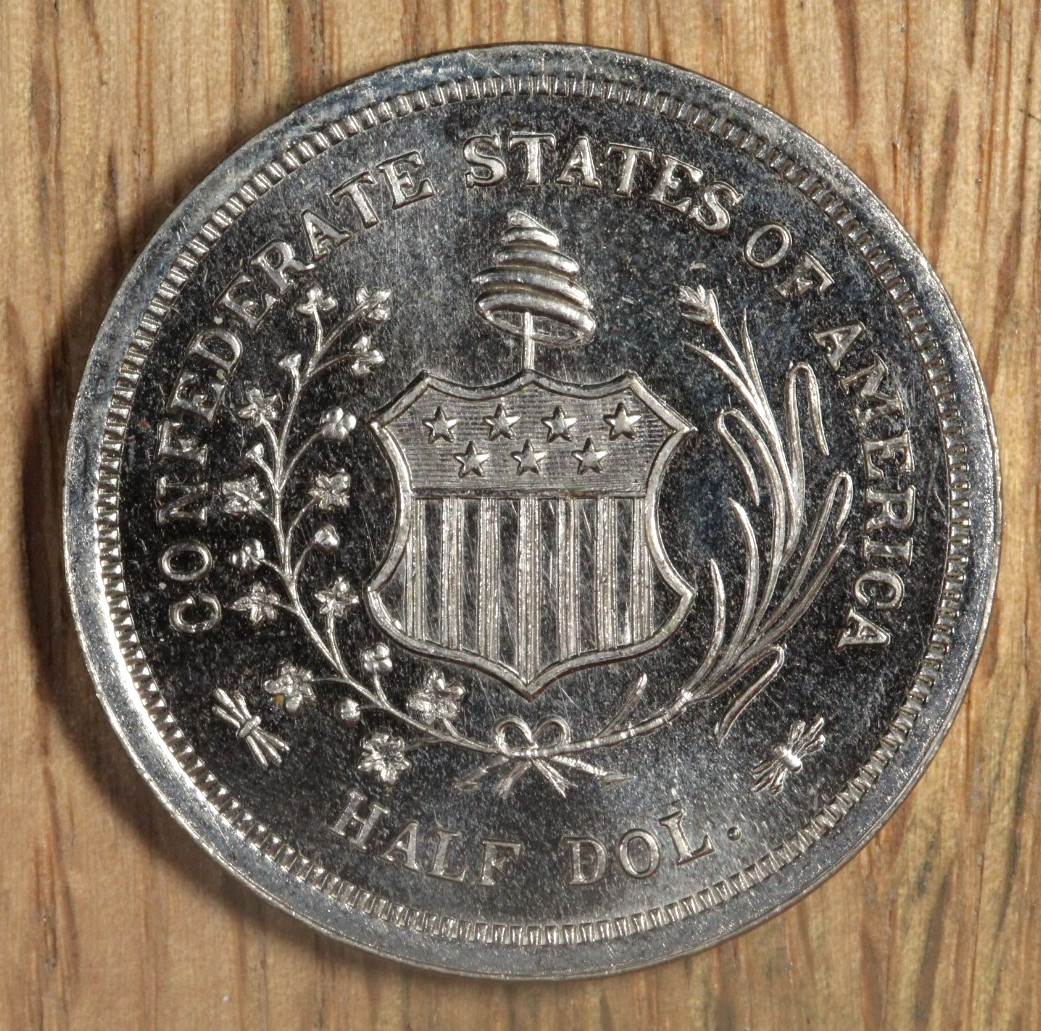 1807-1870 - General Robert E. Lee - Confederate Half Dollar 50¢ - Fantasy Coin