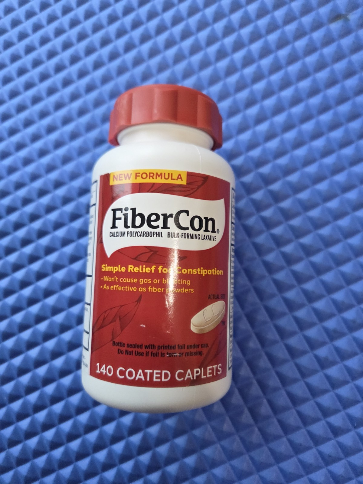 FIBERCON CAPLET 140CT   calcium polycarbophil ORAL TABLET 625 MG EXP 08/2028