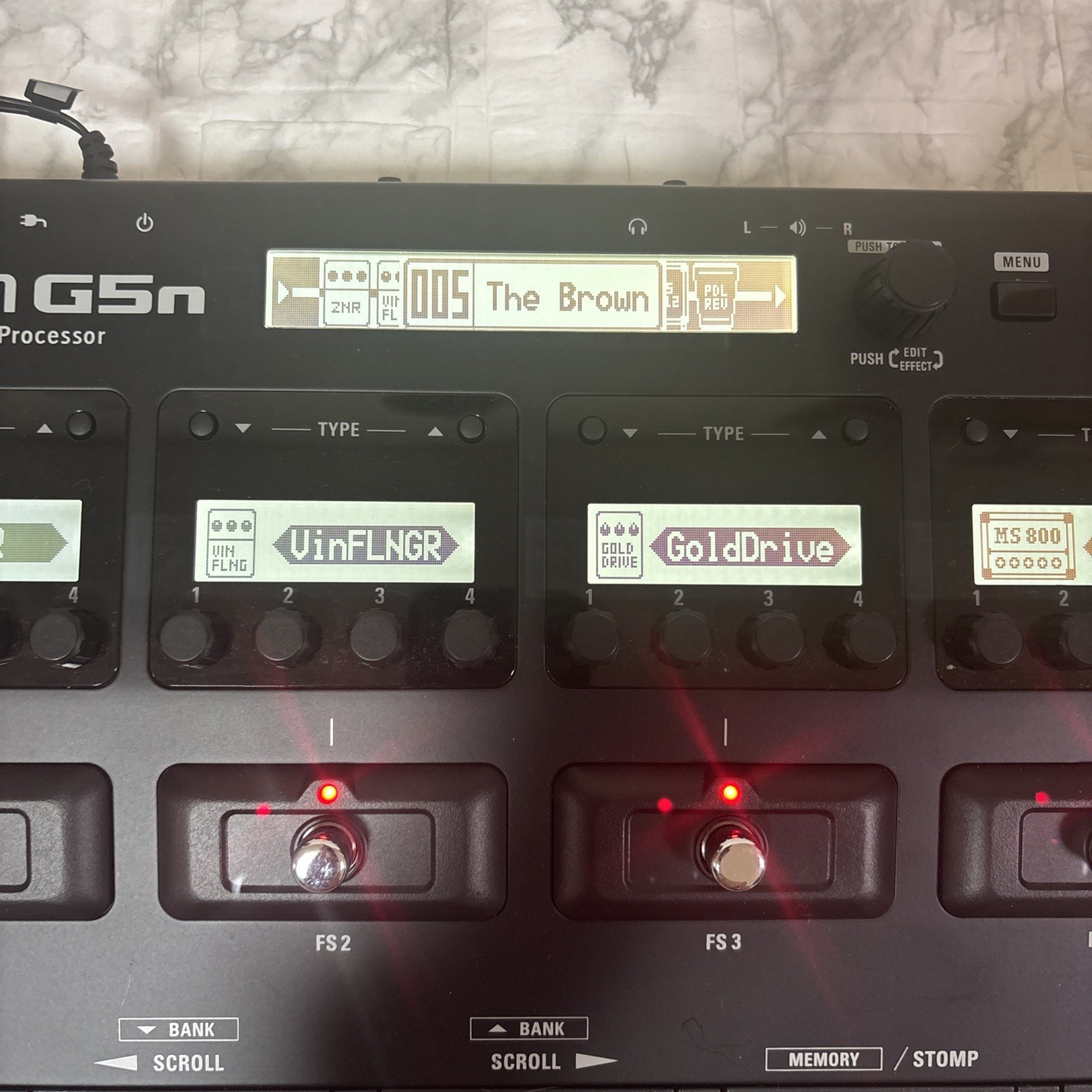 Zoom G5N Effector Multi-effects Processor Guitar Pedal