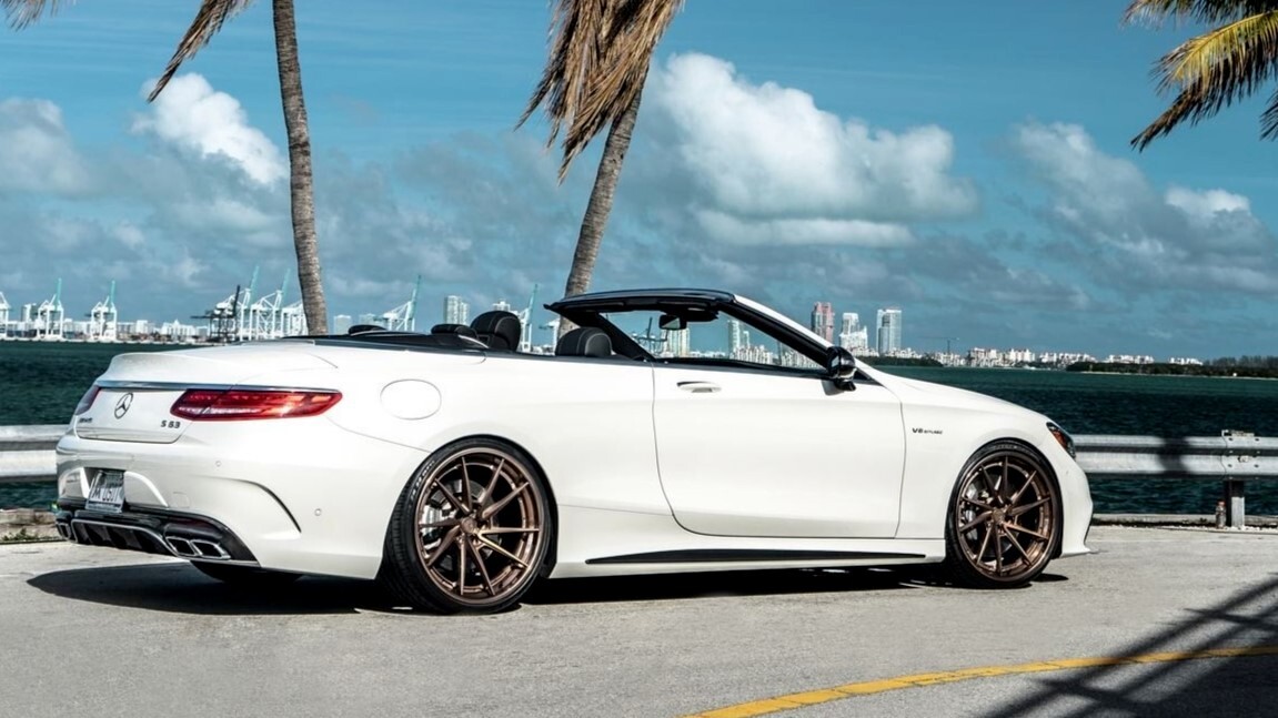 MERCEDES S CLASS CONVERTIBLE LOWERING LINKS (A217) (PREMIUM FULLY ADJUSTABLE)