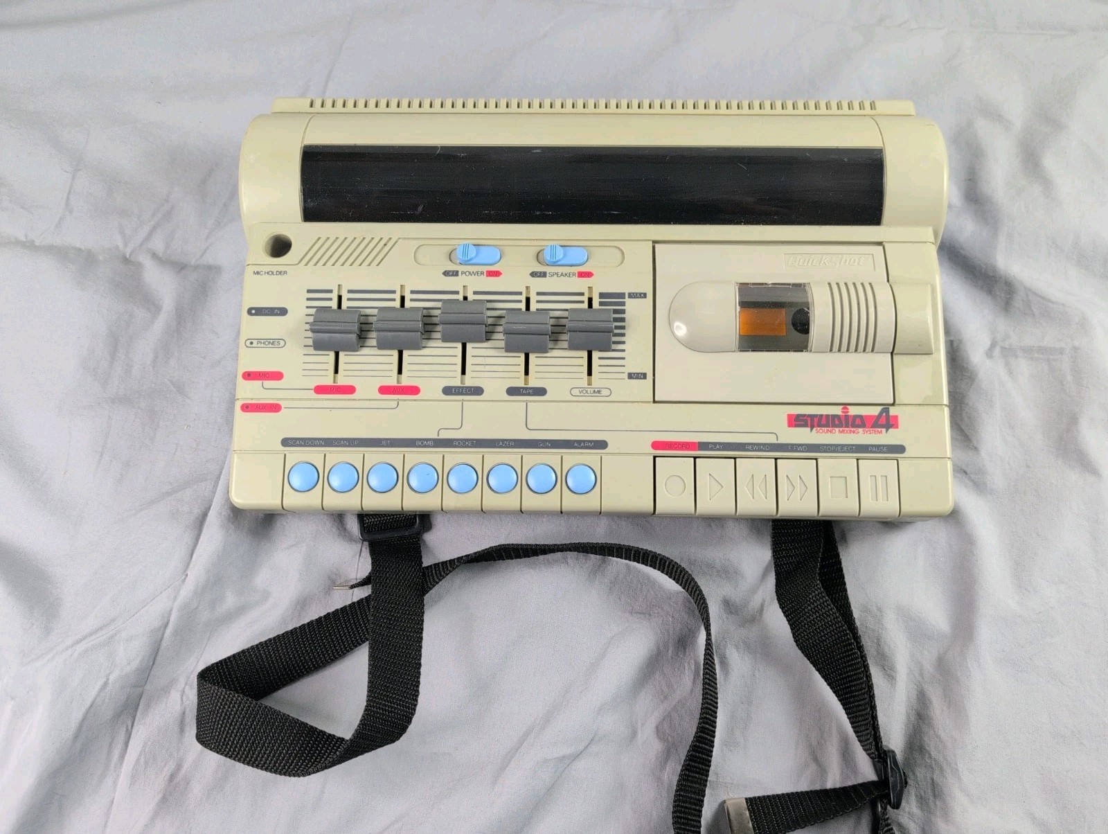 QUICK SHOT STUDIO 4 SOUND MIXING SYSTEM 1988 SPECTRAVIDEO QS-2050 FOR PARTS