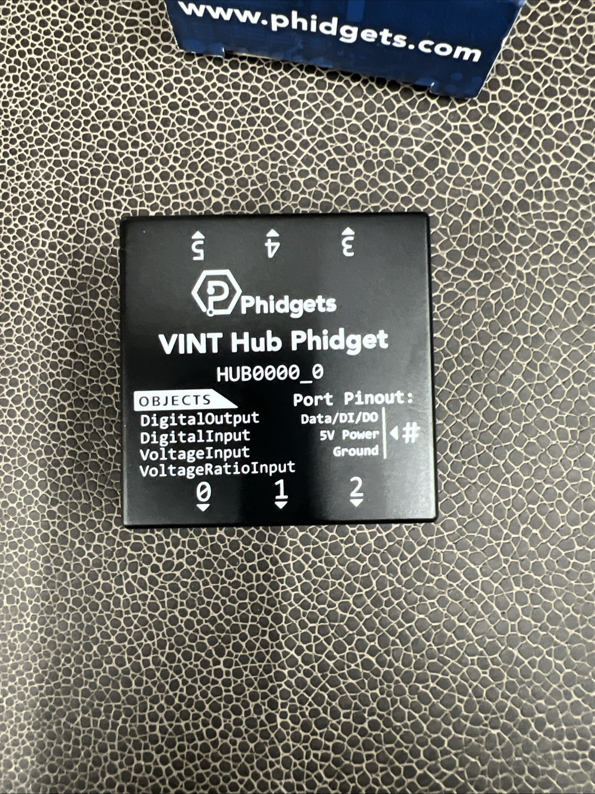 Phidgets HUB0000_0 VINT Hub Phidget Core USB VINT Hub Module Discontinued STEM