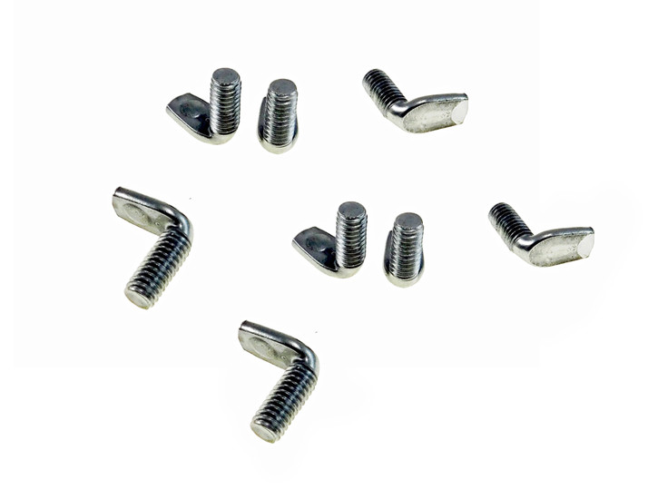 8 Pack 5/16-18 Right Angle Projection - Spaded Weld Screw DW 2712