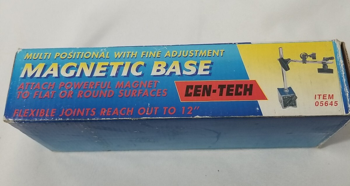 Cen-Tech Multi-Position Magnetic Base w/ Fine Adjustment by Cen-Tech #05645