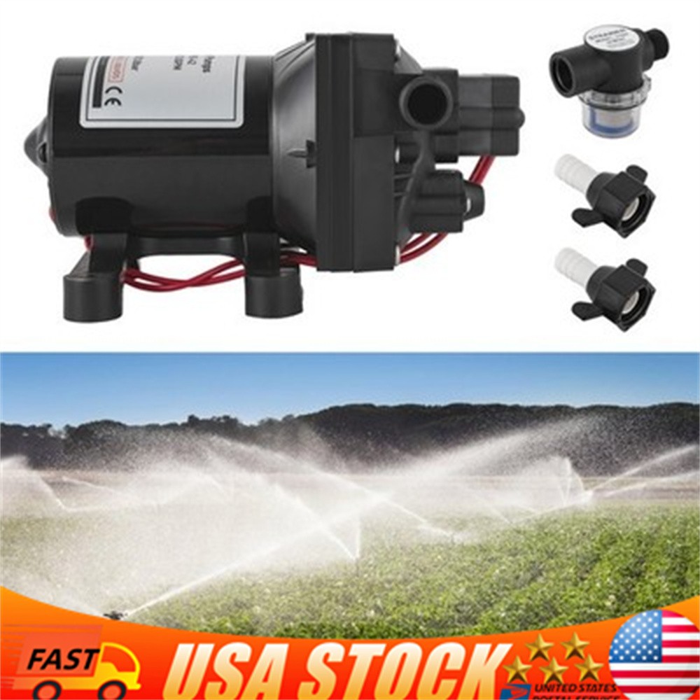 Water Diaphragm Pressure Pump 55psi  Self-priming Pump Pressure Pump For Rv/boat