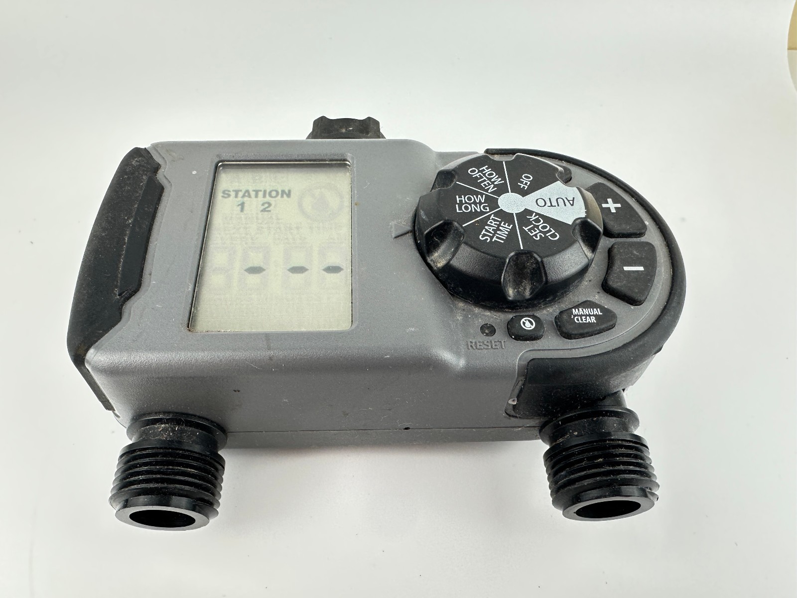 Orbit 1 Dial 2 Outlet Hose Faucet Timer Programmable 56544 USED