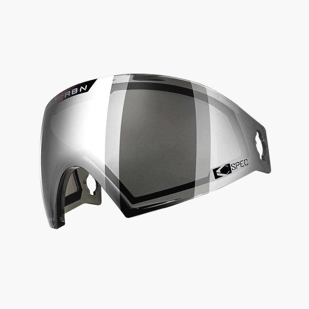 CRBN Zero C-Spec Highlight Lens - Grey / Silver Mirror - Paintball