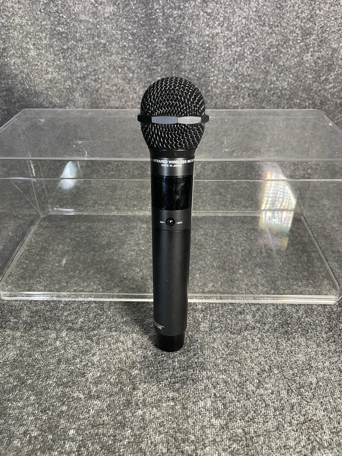 Audio Enhancement IRH-GPc Infrared Wireless Handheld Microphone Japan Untested