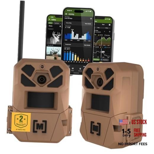 Edge 3 Cellular Trail Camera - 2-Pack, 40MP, 0.5s Trigger | Scout from 2 Pack