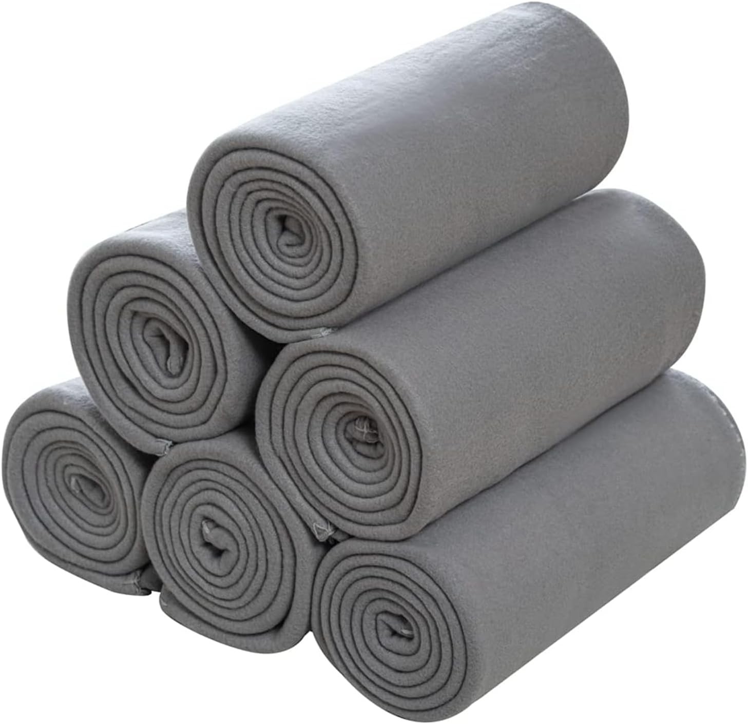 Fleece Throw Blankets Lightweight Warm Soft Cozy Pet-Friendly Bulk Fleece