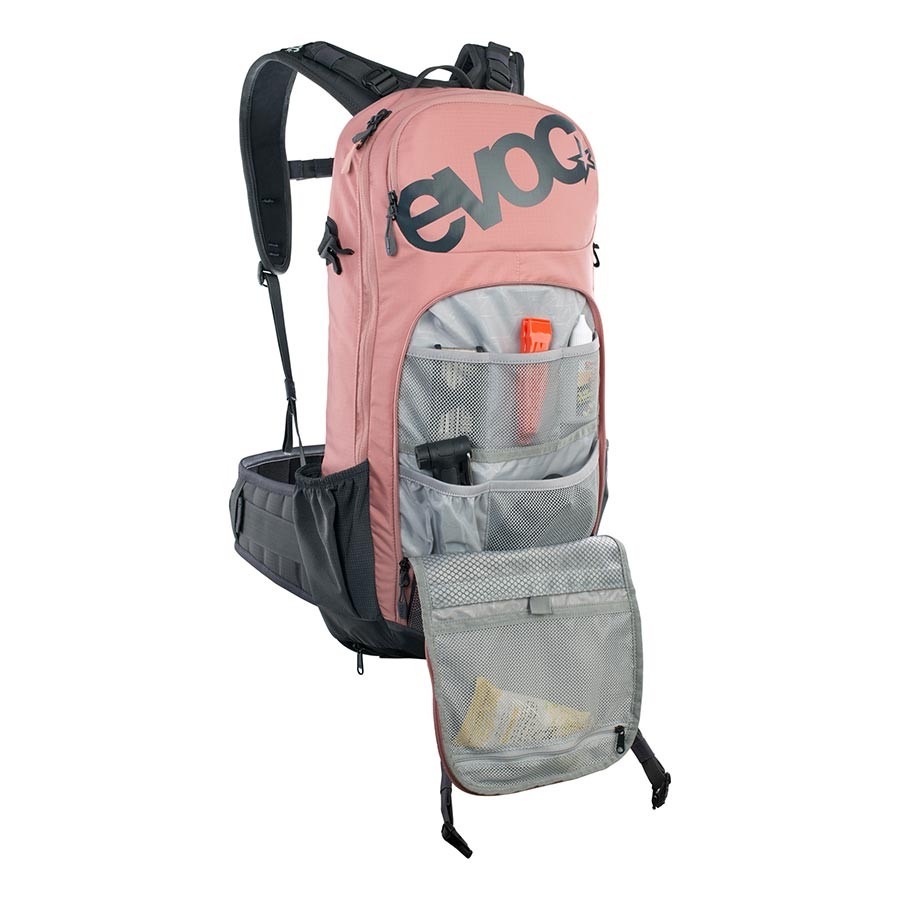 EVOC FR Enduro Backpack 16L with Removable Back Protector, Hydration Compatible