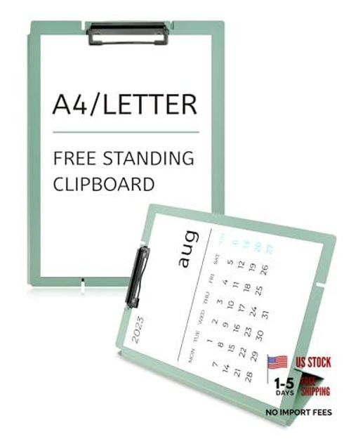 Green Adjustable Buckles Easel for Free-Standing Clipboard & Desktop Stand
