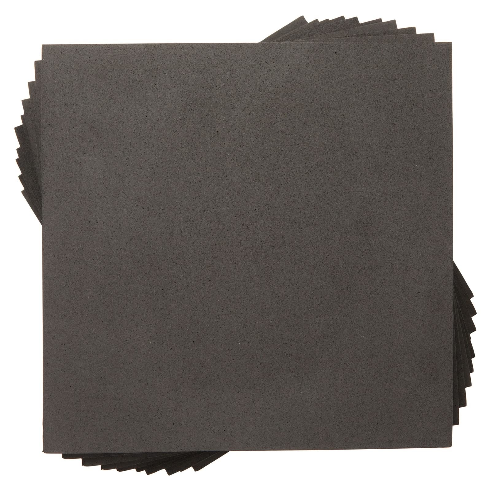 Bright Creations Black Dense Foam Squares - 10-Pack, 9.6 x 9.6 In, 3mm Thick ...