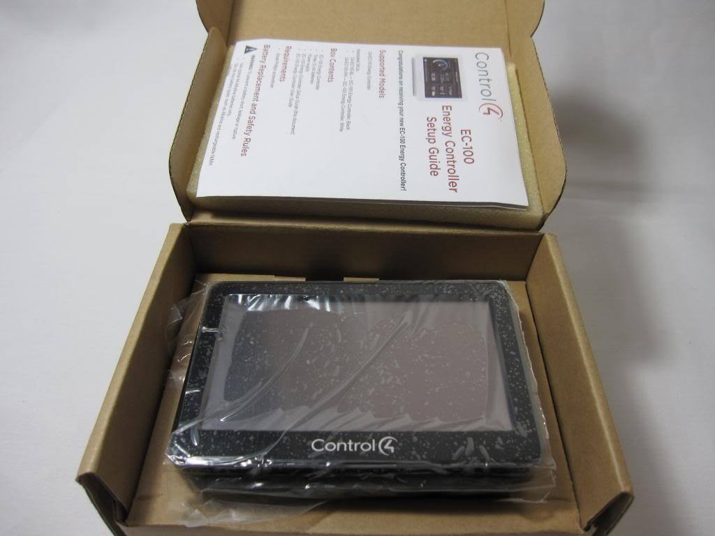 Control4 EC-100 Smart Energy Automation Load Controller 5" LCD Digital Home