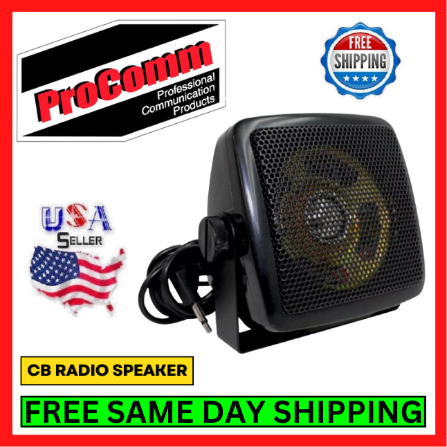 ProComm Mini Wedge CB Radio Speaker - 5 Watt Rated