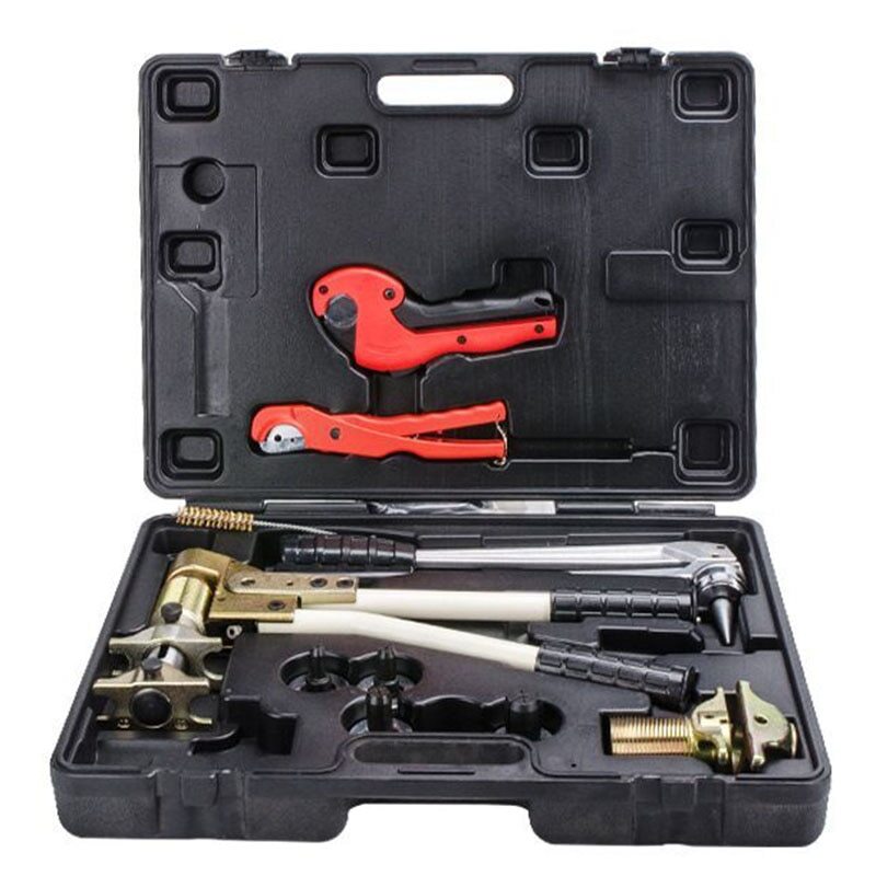 PEX-1632 Tensioner Slide Clamp Pipe Expanding Tool Ground Heating Pipe Crimping
