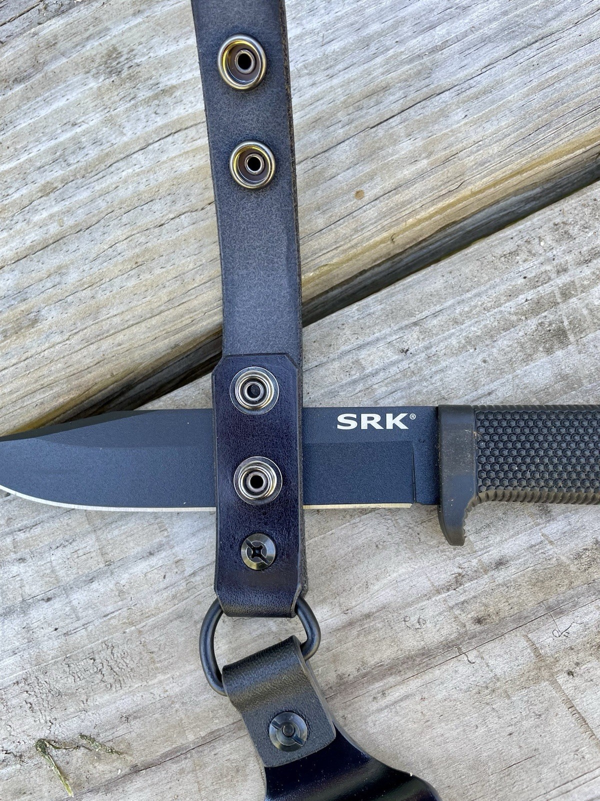 Cold Steel SRK Leather and Kydex Dangler (No Knife Or Sheath)