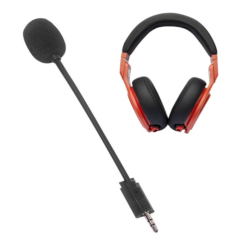 Flexible 3.5mm Microphone for Rig700 Headsets for Game Communication Streaming