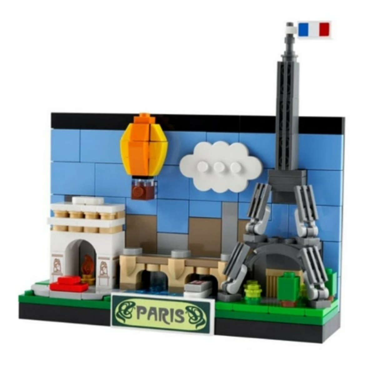 LEGO Creator Paris Postcard 40568 213 Pieces Buildable Display Kit
