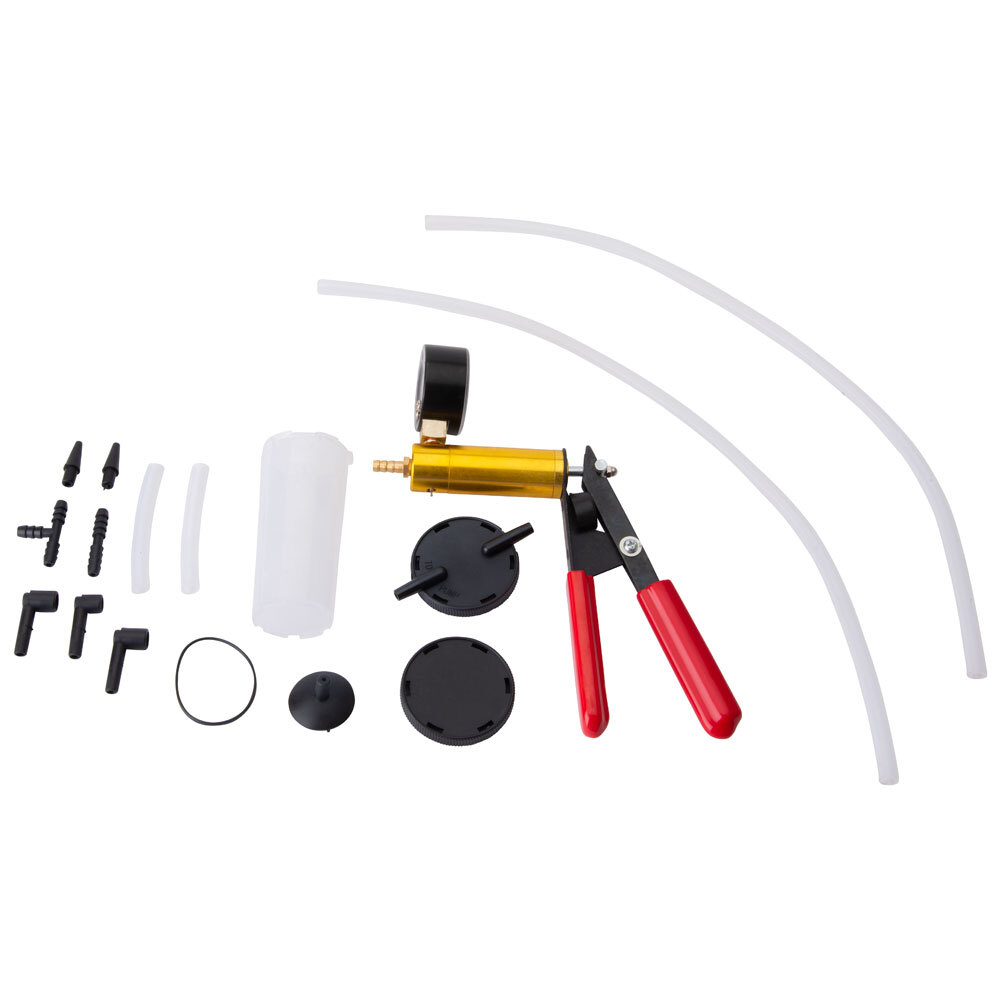 Tusk Brake Bleeder Vacuum Pump Kit Motorcycle ATV UTV Dirt Bike MX Enduro