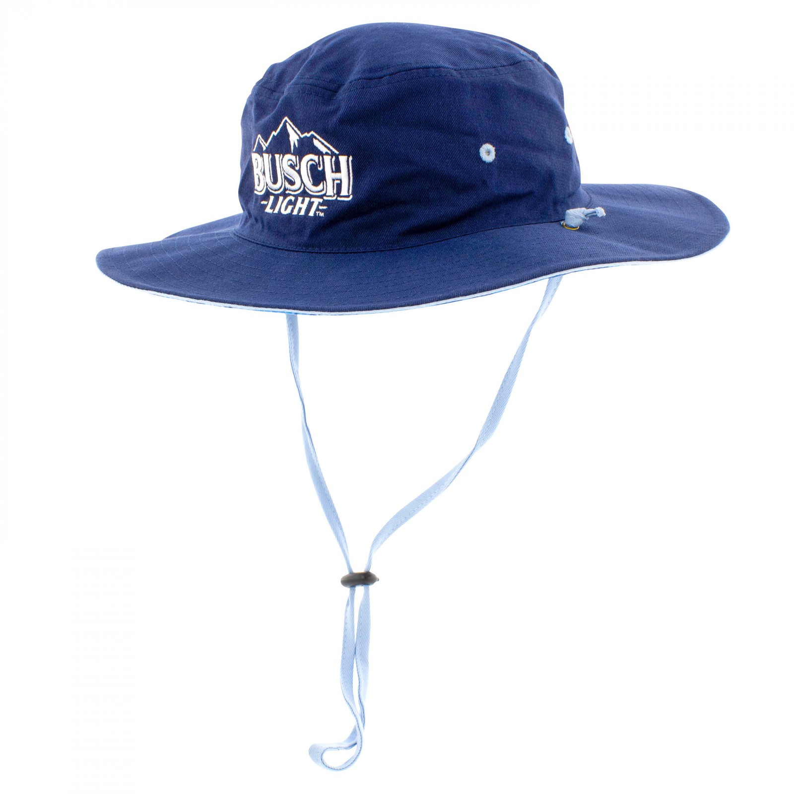 Busch Light Camo Under Brim Print Life Guard Hat Blue