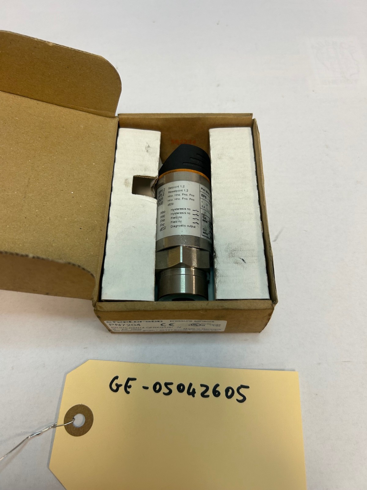 IFM PN7204 Pressure Switch