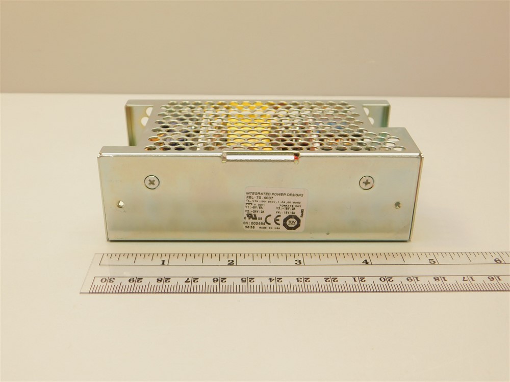 Integrated Power Designs REL-70-4007 100-240VAC 1.5A In, 5V/24V/15V Power Supply