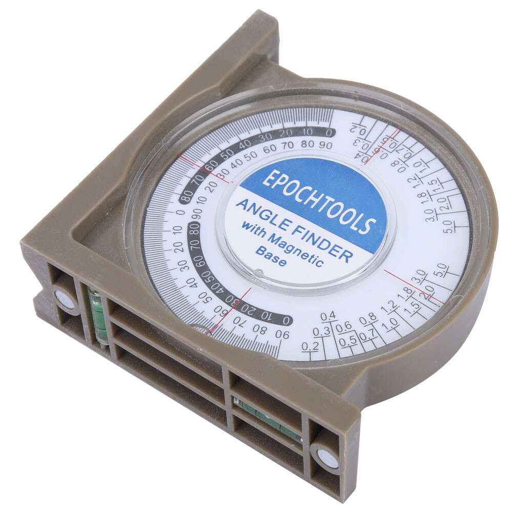 0-360 Degrees Slope Inclinometer Angle Finder Meter Measuring Tool