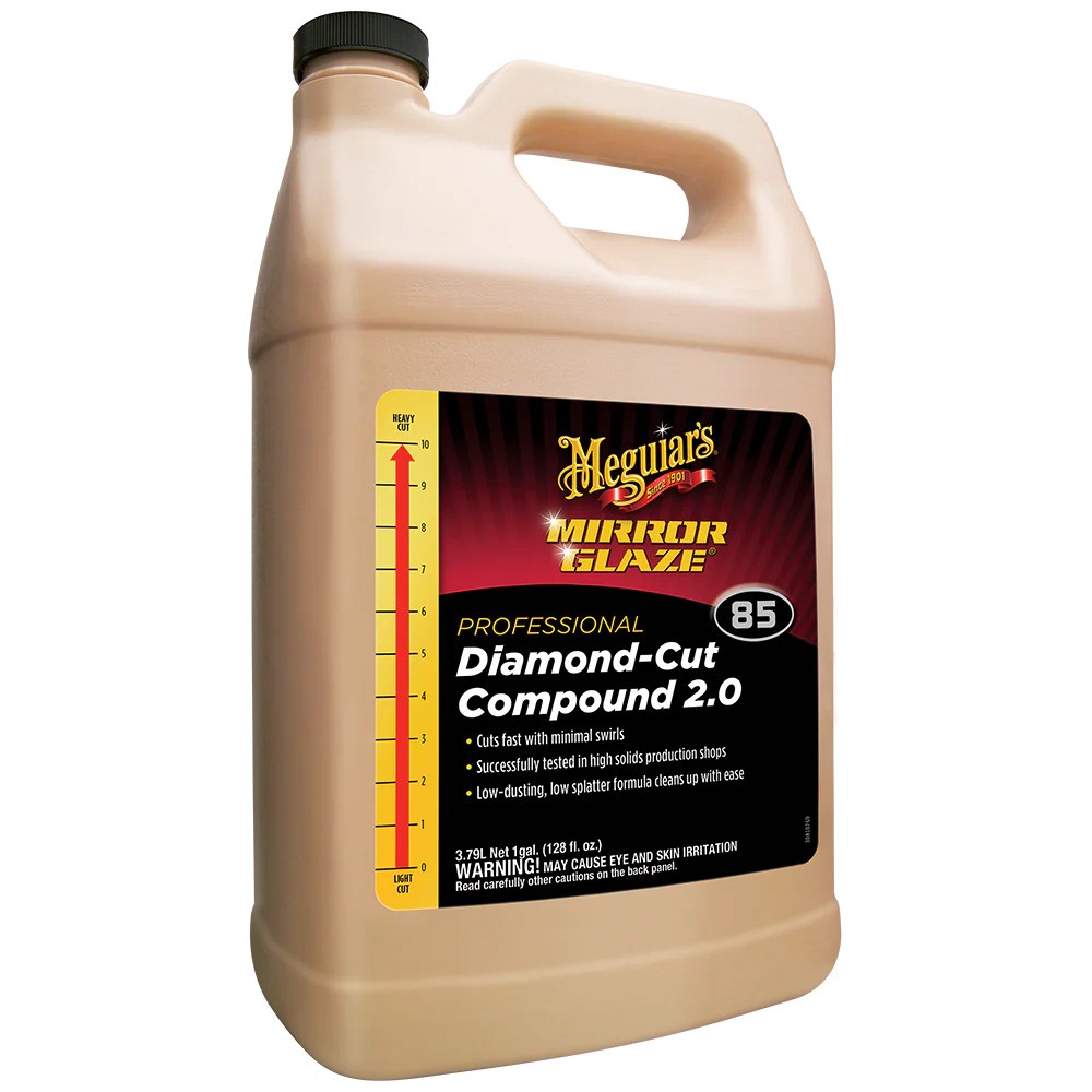 Meguiar's Professional Diamond-Cut Compound 2.0 - 1 Gallon M8501 UPC 07038218...