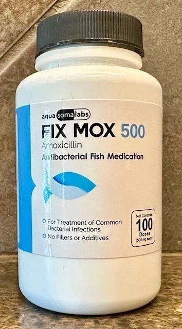 Fish Aquarium Water Treatment 500mg x 100 dose