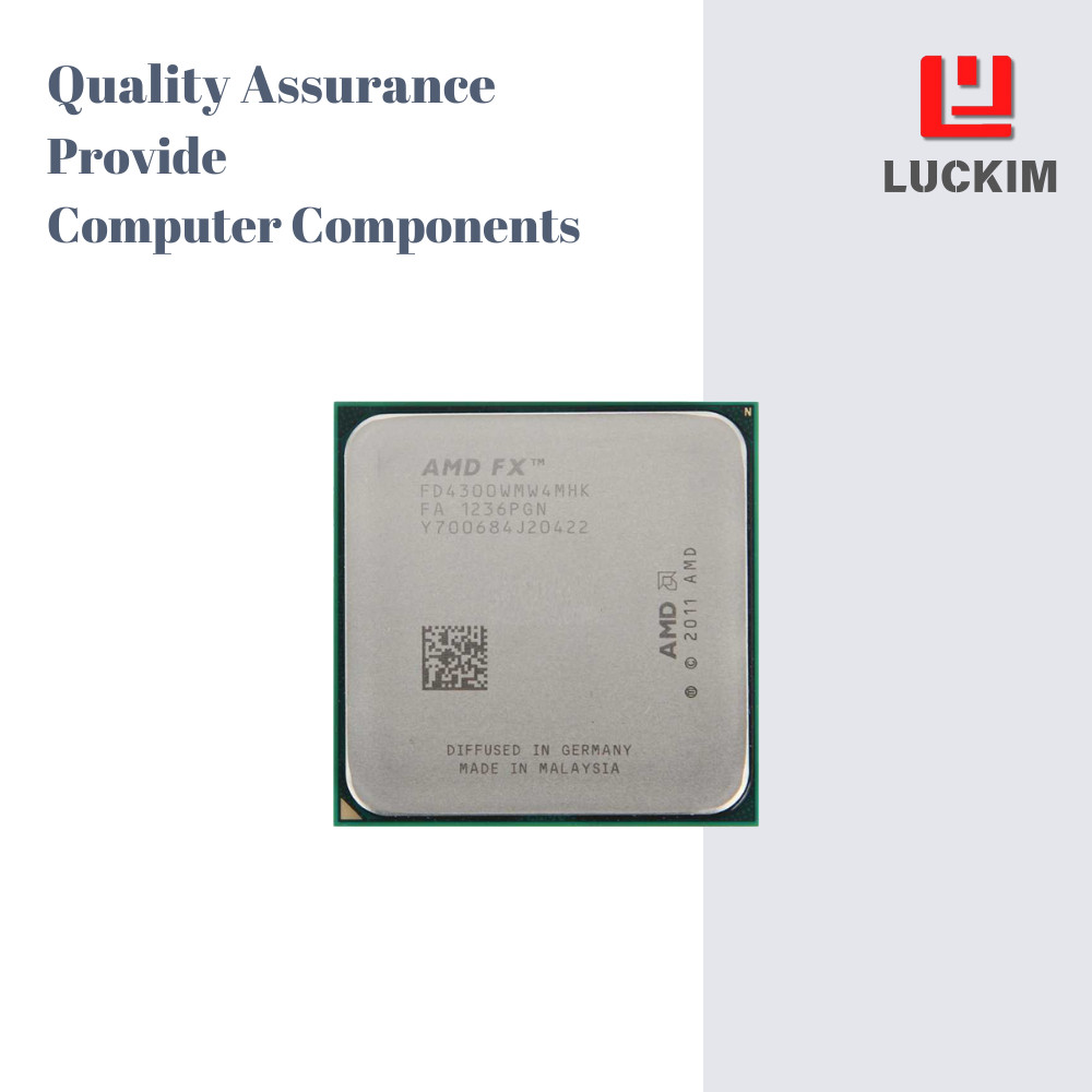 AMD FX-4300 CPU - Socket AM3+ 4 Cores 4 Threads 3.8GHz 4MB L3 Cache 95W.
