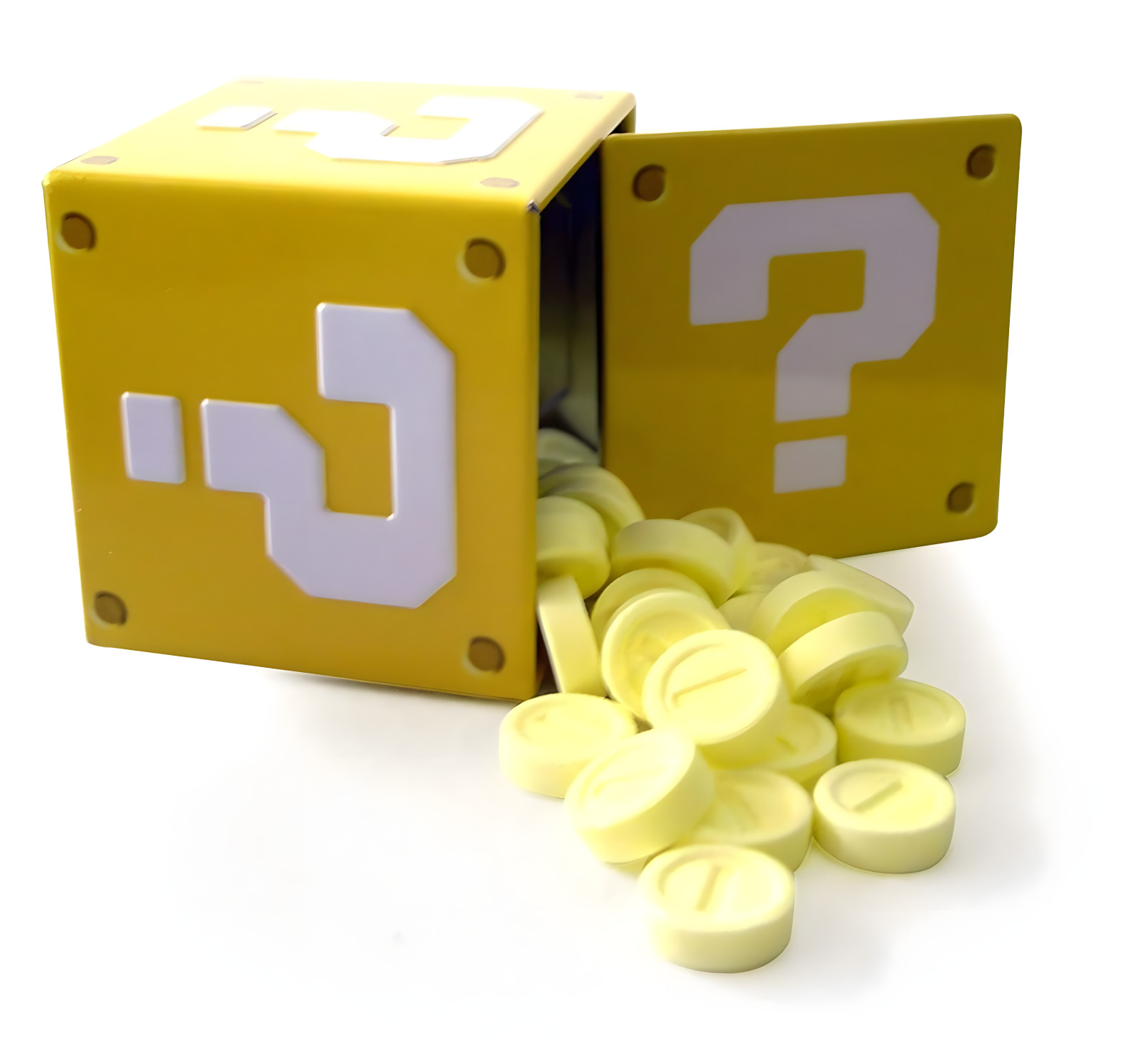 Nintendo: Question Mark Box Coin Candies Sour Strawberry 1.2 oz (CLEARANCE SALE)