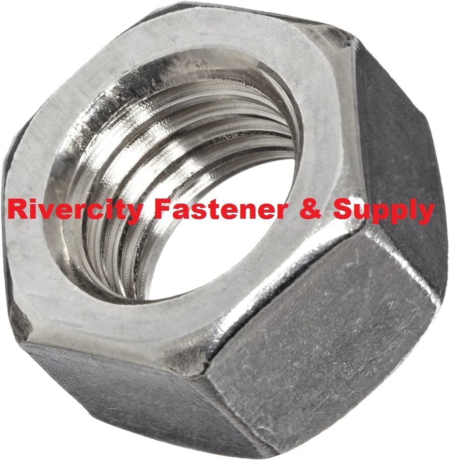 M8-1.25 Stainless Steel Hex Nuts 8mm x 1.25 Coarse Thread Nut M8 x 1.25 Nuts