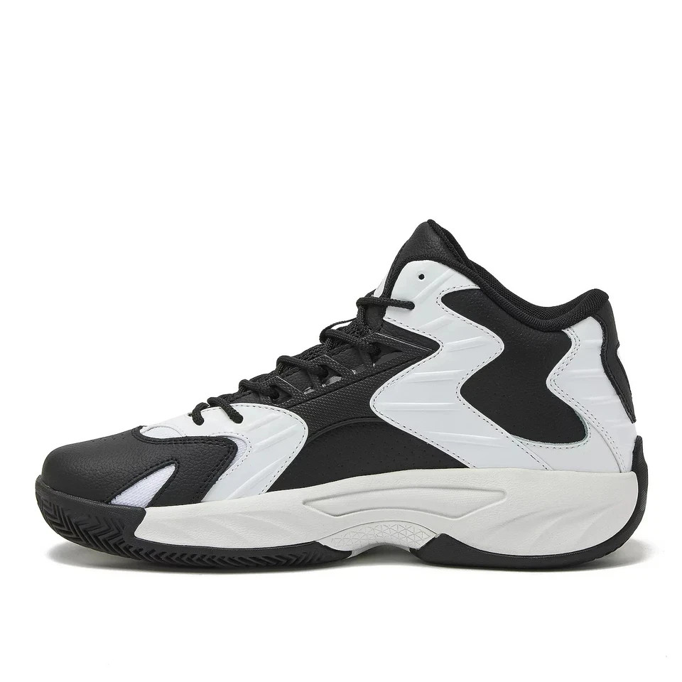 NEW Shaq Devastator 2.0 Men's High-Top Basketball Shoes, Black / White, Size 9.5