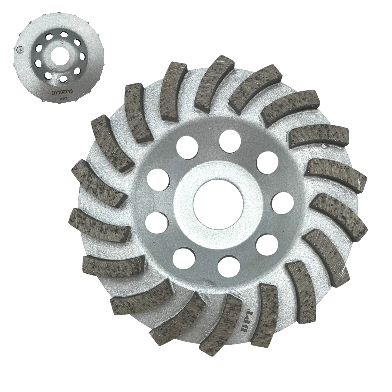 4.5" Diamond Cup Wheel Grinding Concrete Masonry 18 Segment 7/8" Arbot 3 Pack