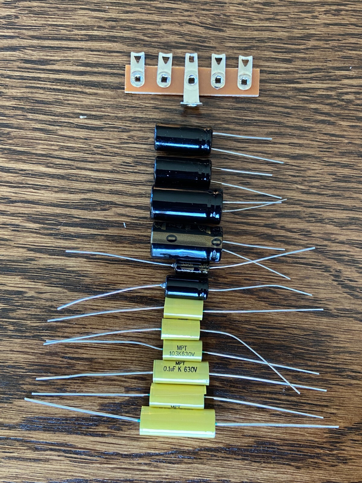 Rebuild Kit for Eico 147 Signal Tracer Full Recap Set w/ Instructions