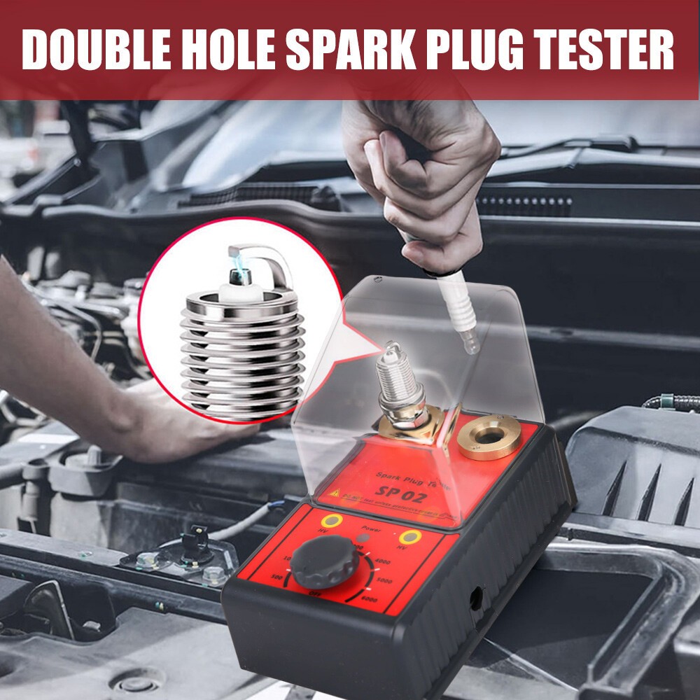 Car Gasoline Spark Plug Tester Auto Ignition System Tester Diagnostic Test Tool