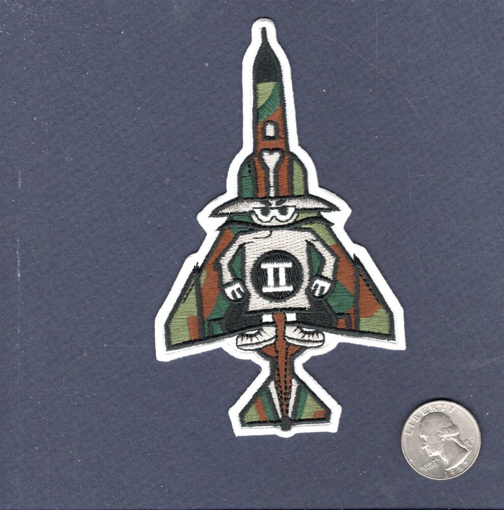 F-4 PHANTOM Spook US NAVY USMC USAF ANG HAF GAF Fighter Squadron Aircraft Patch