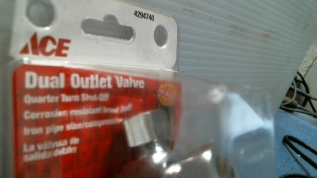 ACE Dual Outlet Valve (4294740) FS