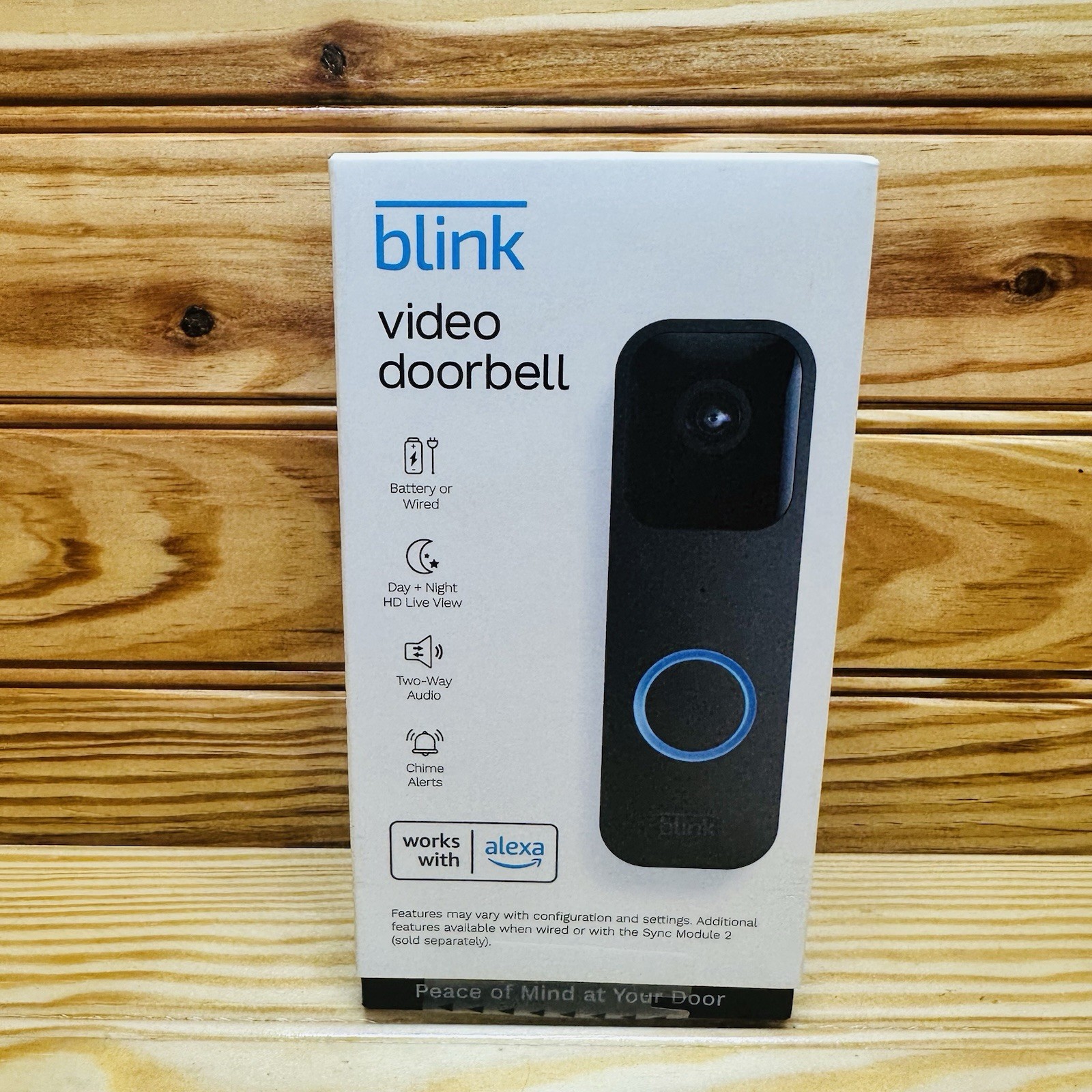 Blink Video Doorbell Smart Wifi, Two-way Audio, Video, Wired/Battery Operate