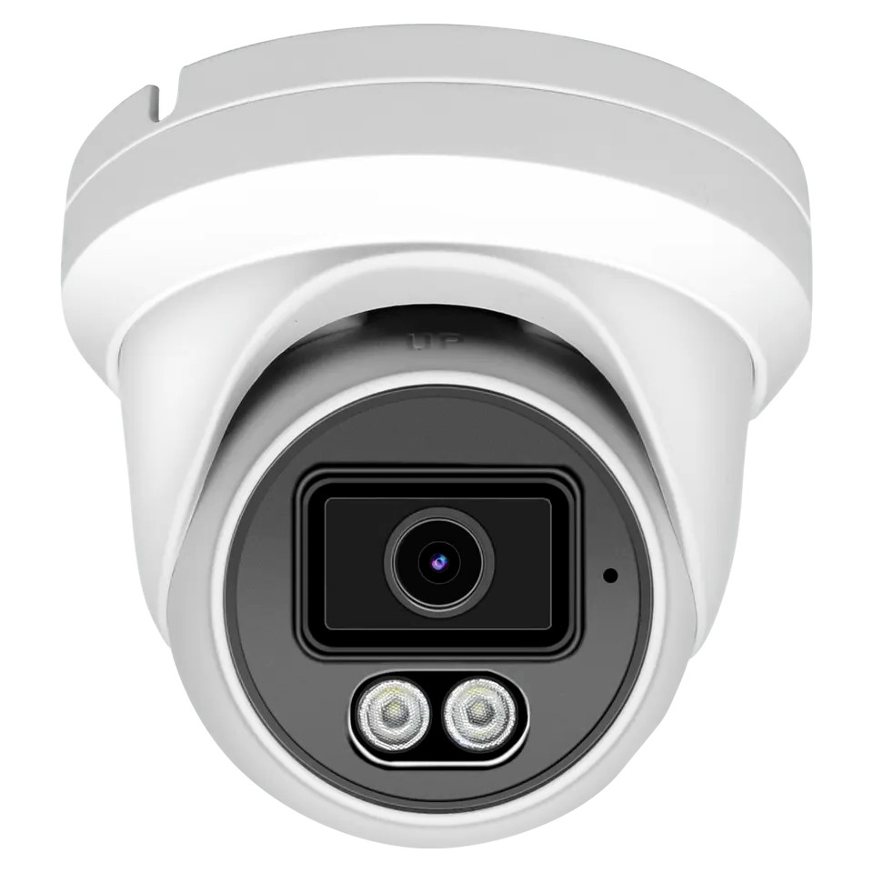 Marquis/Universal Compatible 4MP IR PoE Mini Turret IP Camera with Audio 2.8mm