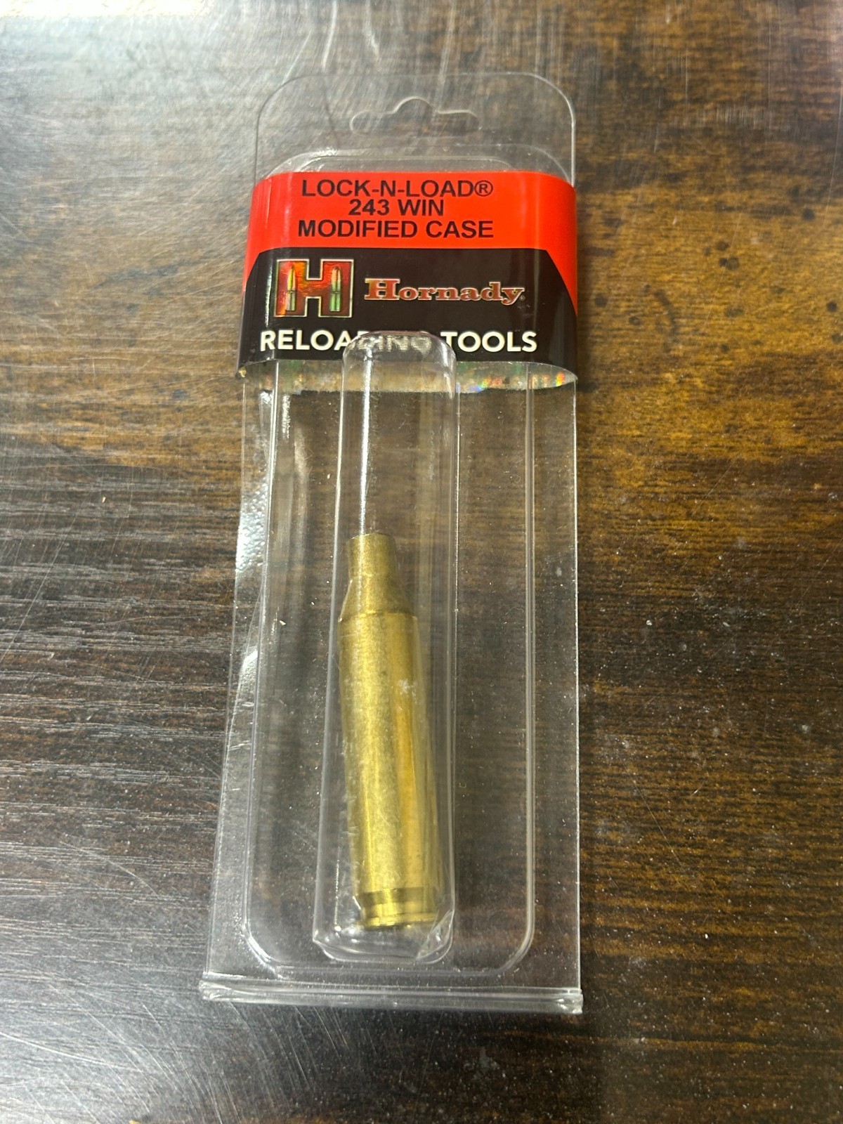 Hornady LOCK-N-LOAD / Stoney Point Modified Case for .243 WIN in clam shell.