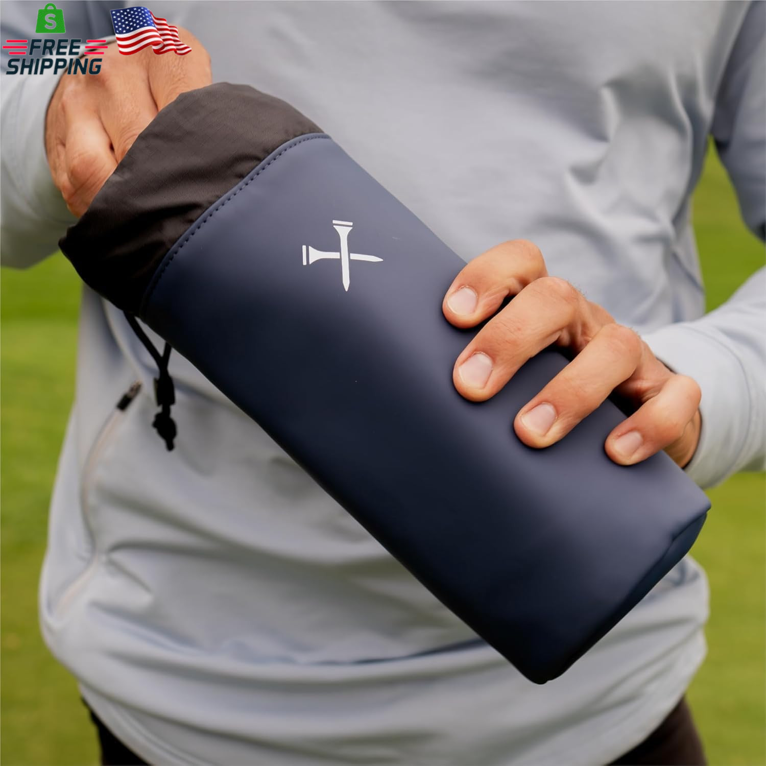 Blue Tees Golf GPS Case Compatible with Player+ GPS Speaker - Soft Carrying Prot