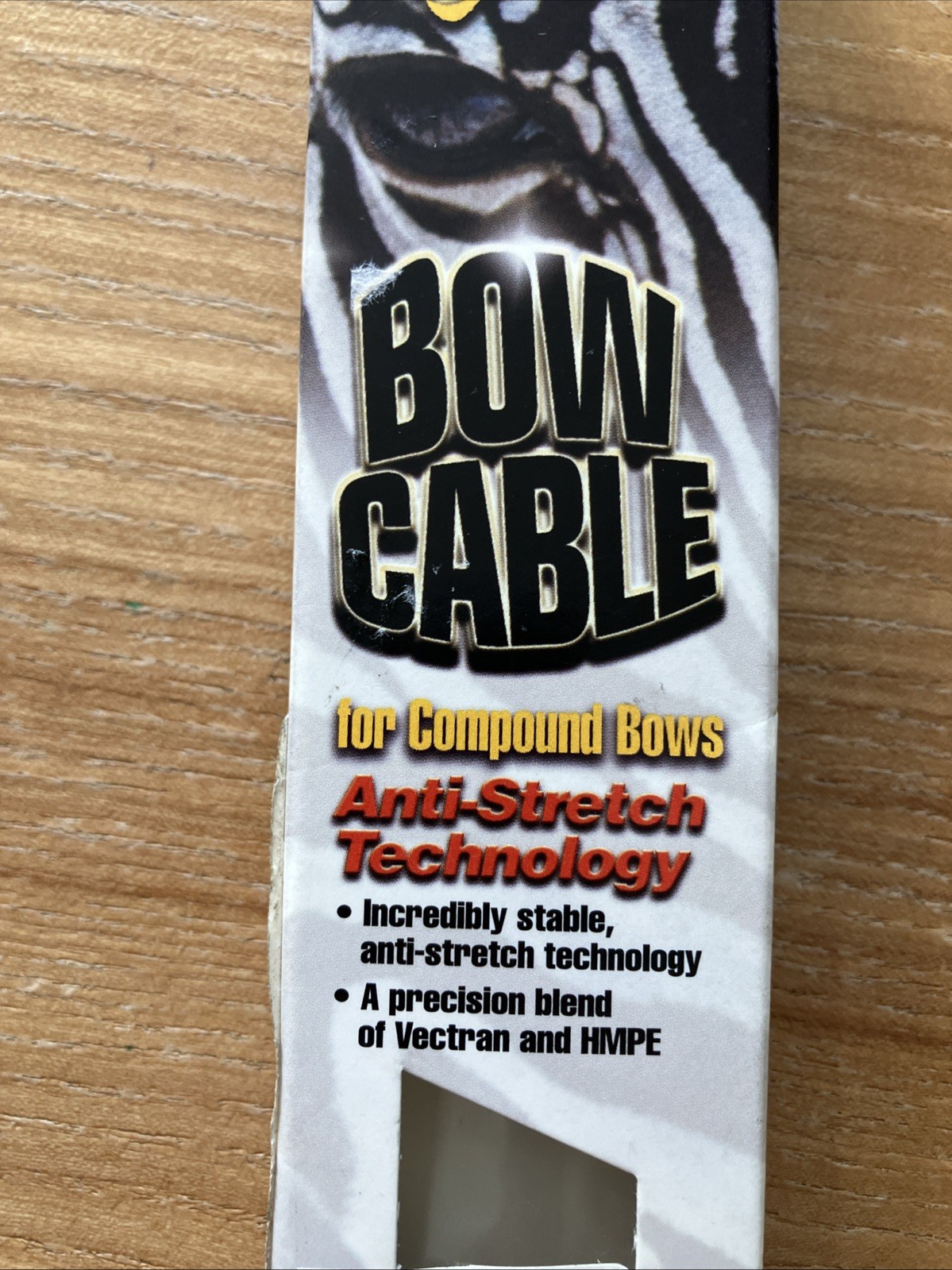 Zebra Hybrid Bowstring 14 1/2” MXB360 Black/Black