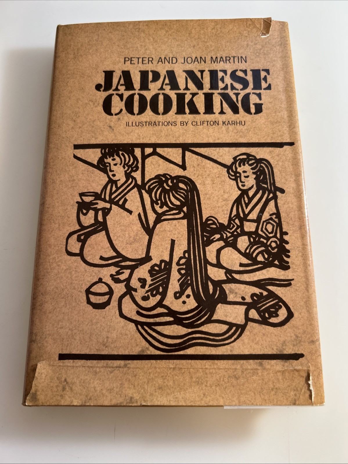 JAPANESE COOKING By Peter Martin & Joan Martin 1970 First Edition HC 2935
