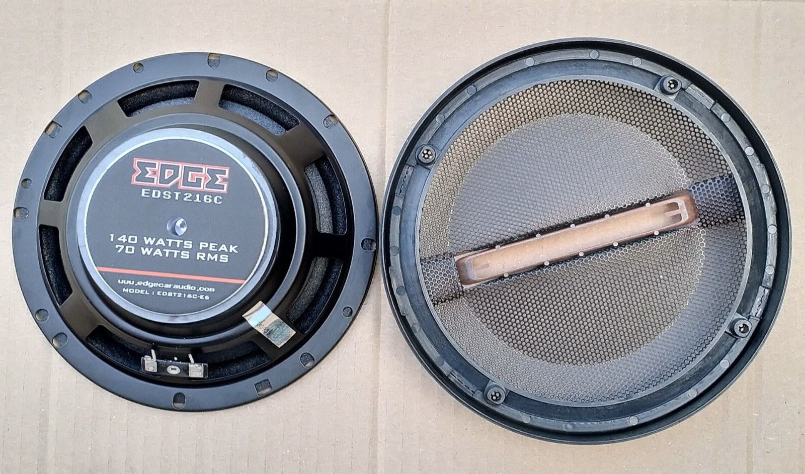 Edge EDST216C 140 Watts Speaker With Tweeter, Single